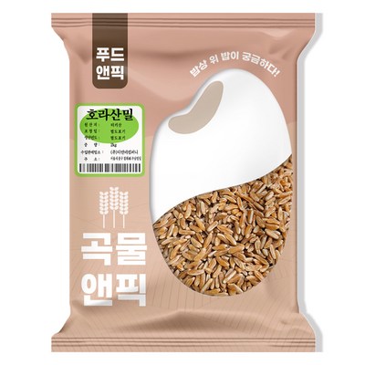 푸드앤픽 곡물앤픽 호라산밀 (2kg,1개)_이미지