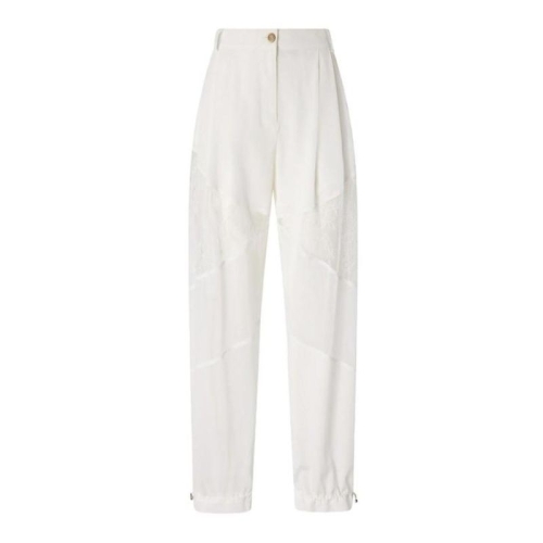 핀코 High Waisted Carrot 팬츠 In 화이트 106275A336Z05 T_이미지