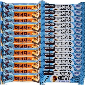 에너지바 12개+ 그래놀라바 12개간식 초코바
