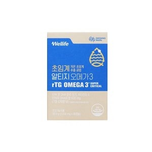 뉴트리바이오텍 대상웰라이프 초임계 알티지 오메가3 1030mg 30캡슐 (1개)