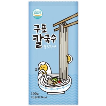구포국수 칼국수 사리 <b>소면</b> 100g