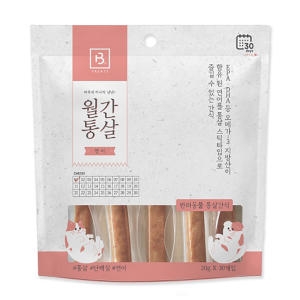 브리더랩 월간통살 연어 600g (20g x 30p)
