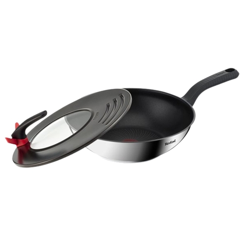 테팔 에센스쿡 IH 웍 (28cm+멀티뚜껑)_이미지