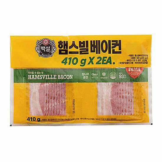 햄스빌 베이컨 410g
