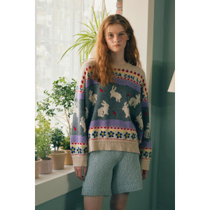 토끼 니트 BAKPA8461