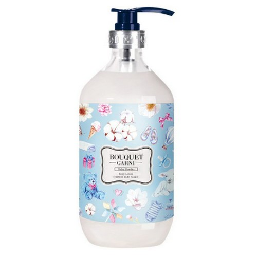 부케가르니 바디로션 베이비파우더 1000ml (2개)