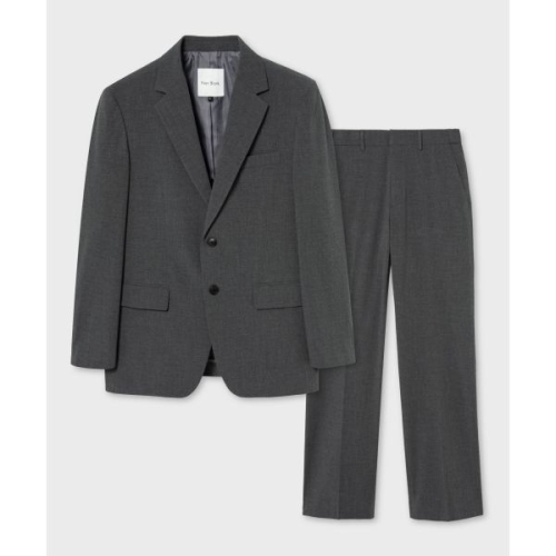 엠디 PICK 넌블랭크 NONBLANK CARREMAN 세미 오버 핏 셋업 수트_GREY NI-BS022492-40, NI-PS.._이미지