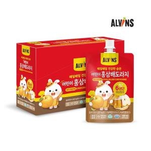 엘빈즈 매일매일 건강한 습관 어린이 홍삼배도라지 100ml