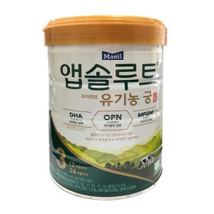 매일유업 2021 앱솔루트 프리미엄 유기농 궁 3단계 800g (3개)_이미지