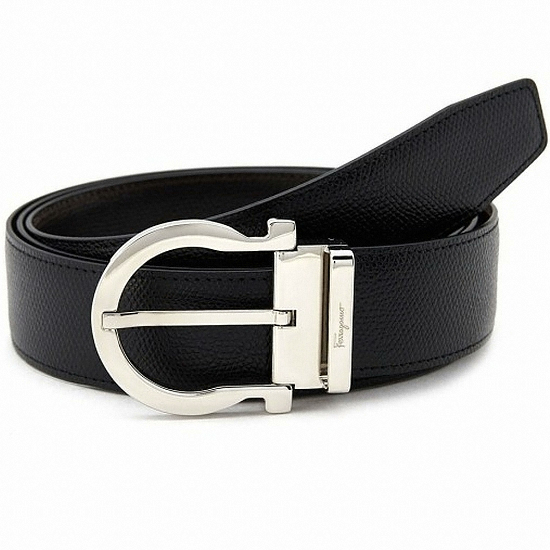 페라가모 간치니 양면 정장벨트 67 9781 0675140