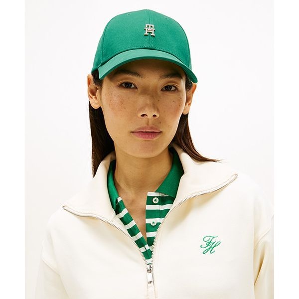 타미힐피거 TOMMY HILFIGER 시크 로고 자수 볼캡 T22G0AHT002WT1L4F 147880_이미지