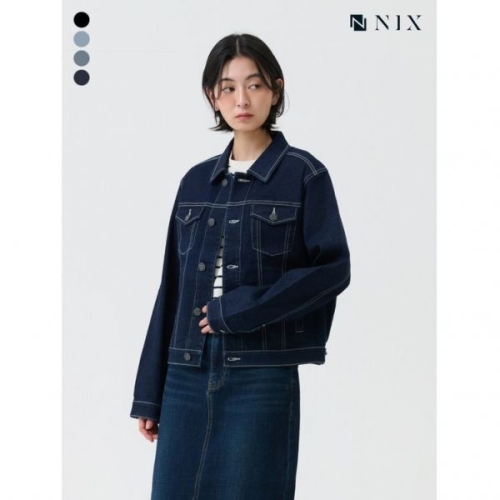 닉스 여 D톤 RAWBK톤M톤L톤 워싱 데님트러커 FNARCJV590P 997844_이미지