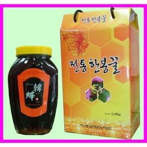 지리산뱀사골토종꿀영농조합 전통 한봉꿀 2.4kg (1개)_이미지