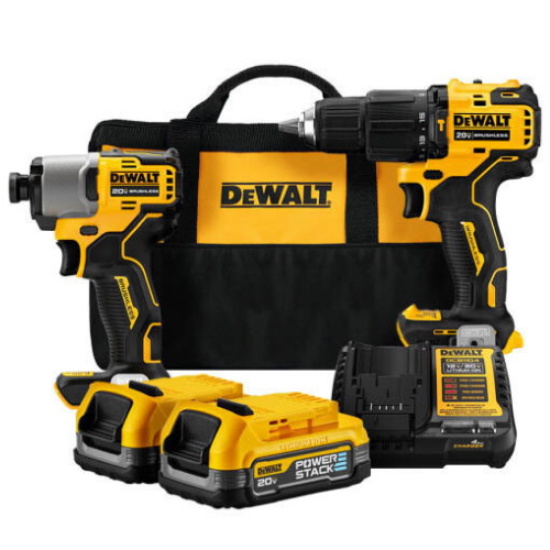 디월트 DCK2214E2 충전 콤보세트 (파워스택 1.7Ah, 배터리 2개)