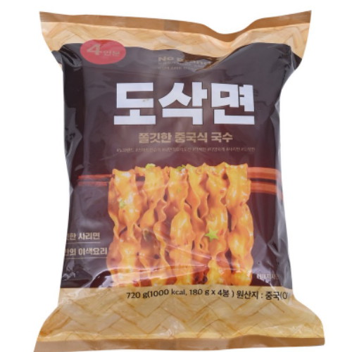 이마트 노브랜드 도삭면 4개입 720g (1개)_이미지