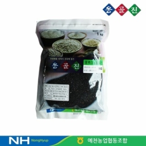 예천농협 옹골진 국내산 잡곡 찰흑미쌀 1kg (1개)_이미지