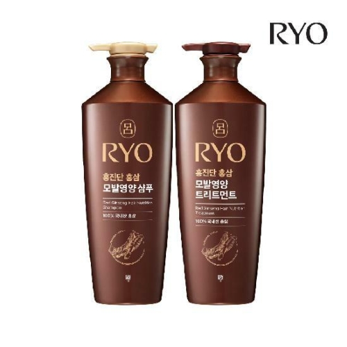 홍진단 홍삼 모발영양 샴푸 820ml+홍진단 홍삼 모발영양 트리트먼트 820ml 2종세트