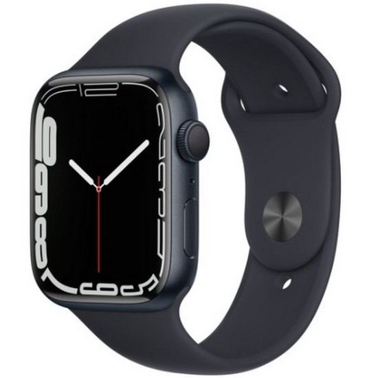 APPLE 워치 시리즈7 45mm 미드나이트 알루미늄 (스포츠밴드)_이미지