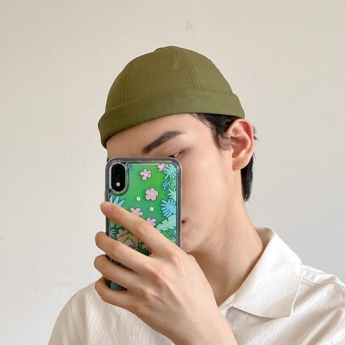 [불명] 동대문모자 립원단 와치캡 여름 숏비니 남녀공용 B 1220-MH 베이지_이미지