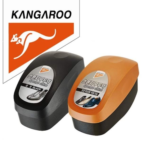 캉가루 XV920890 특수왁스 든칼라 스폰지 구두약광택제 가죽보호 구두광택제 보혁제 구두왁스