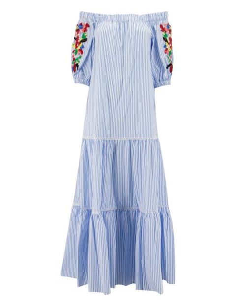 에르마노설비노 원피스 D42EQ045RET9 MF107 Blue