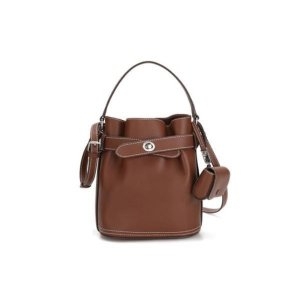 캉골 M 토트백 CQK KRFB-TB39900BR 루나 레더 버켓백 3990 브라운_이미지