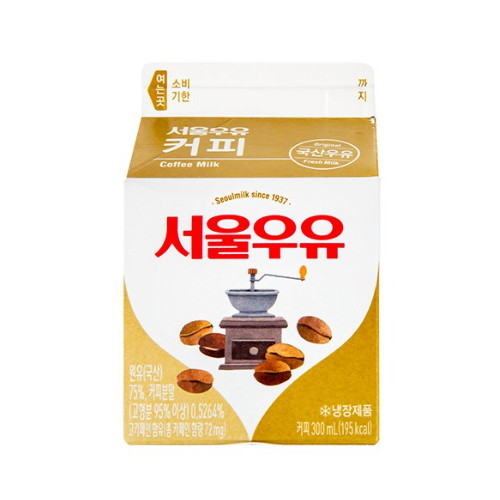 서울우유 커피우유 300ml (16개)_이미지