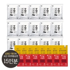 농민식품 서리태 콩순면 15인분 세트_이미지