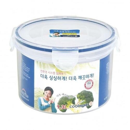 쿨맥시2 밀폐용기 원형 12호 1.3L 높은형