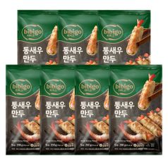 CJ제일제당 비비고 통새우만두 200g (7개)_이미지