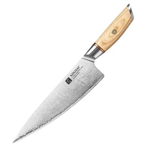 XINZUO 8.5인치 셰프 나이프 고강도 삼층 복합강 주방 칼 LAN-BXG-01