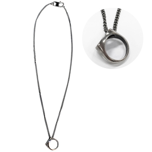 메종마르지엘라 MM6 NECKLACE WITH RING SM7UU0078 P7356952