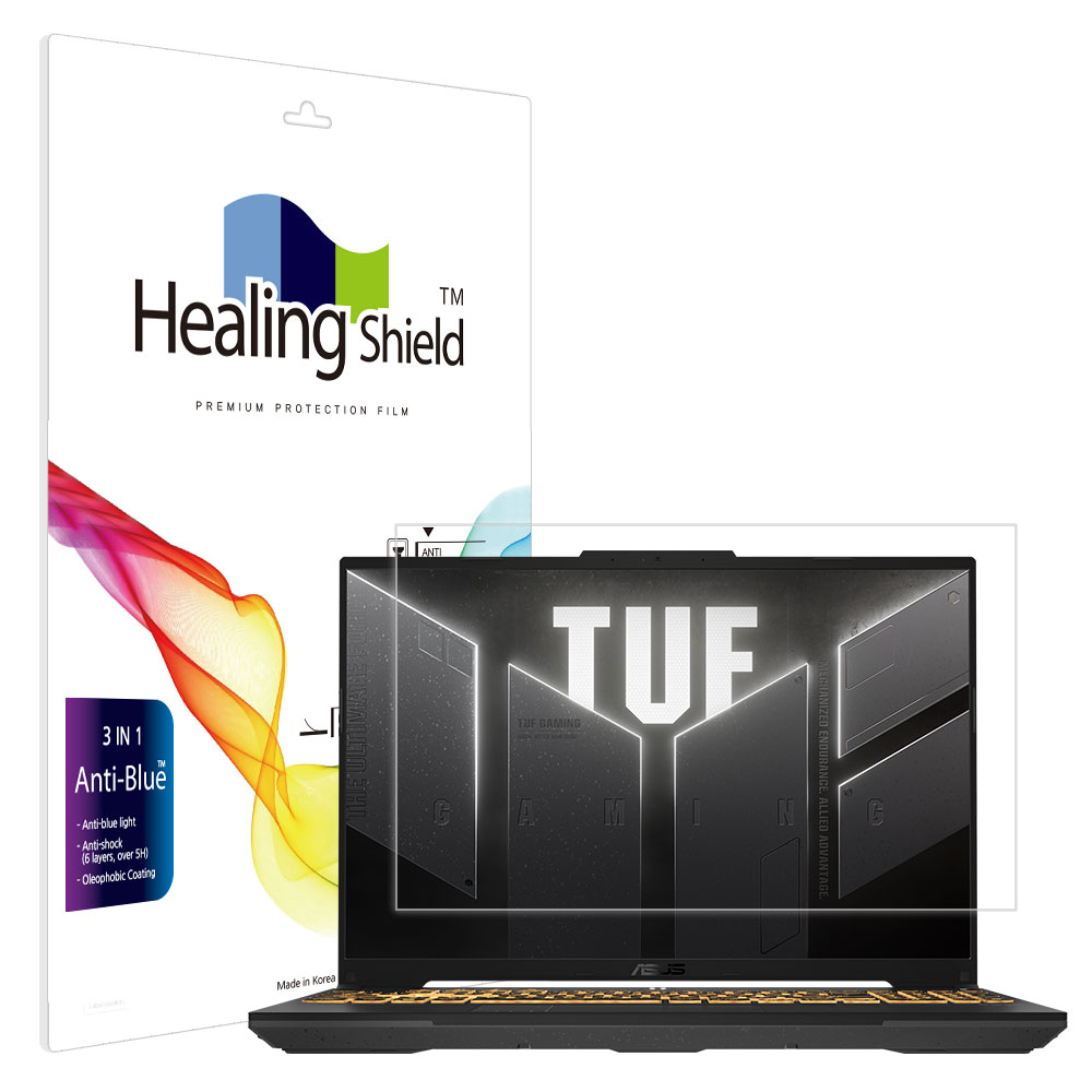 폰트리 힐링쉴드 ASUS TUF Gaming F16 FX607 2024 블루라이트차단 액정보호필름_이미지