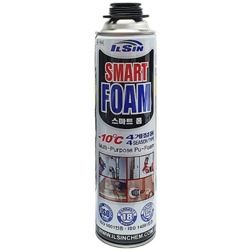 일신CNA 스마트폼 우레탄폼 건 타입 750ml (2개)_이미지