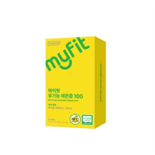 동국제약 마이핏 유기농 레몬즙 100 20g 14포 (6개)_이미지