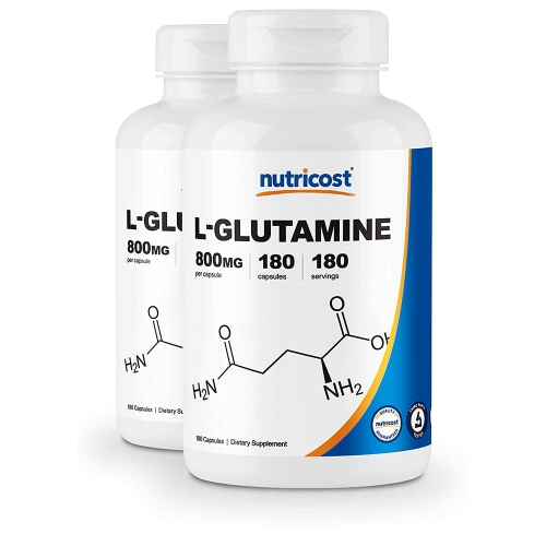  뉴트리코스트 엘 글루타민 800mg 180캡슐