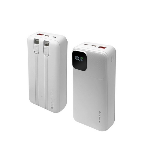 PD 22.5W 케이블 일체형 보조배터리 1260110/1S2P 20000mAh
