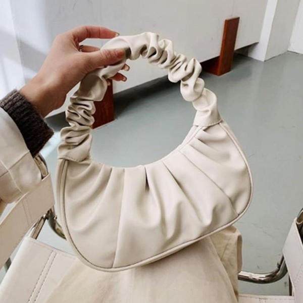 라일리 Rly 여성 미니토트백 만두가방 주름 데일리 토트백 만 52147423_이미지