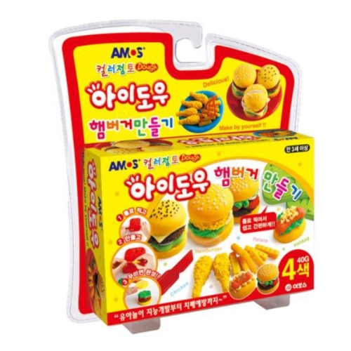 아모스 아모스 아이도우 햄버거 40gX4p  NEX