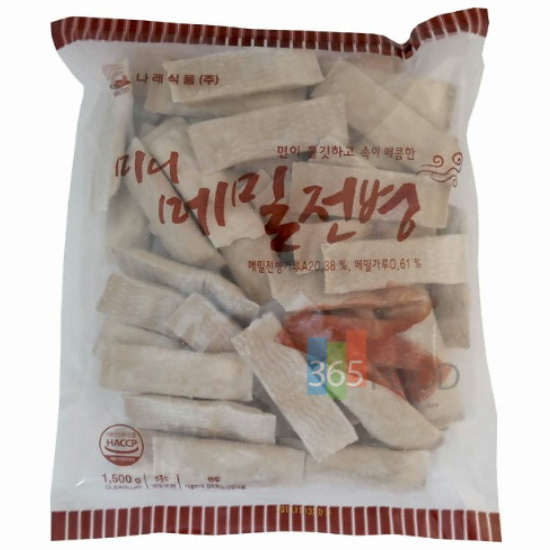 나래식품 미니 메밀전병 1.5kg (1개)