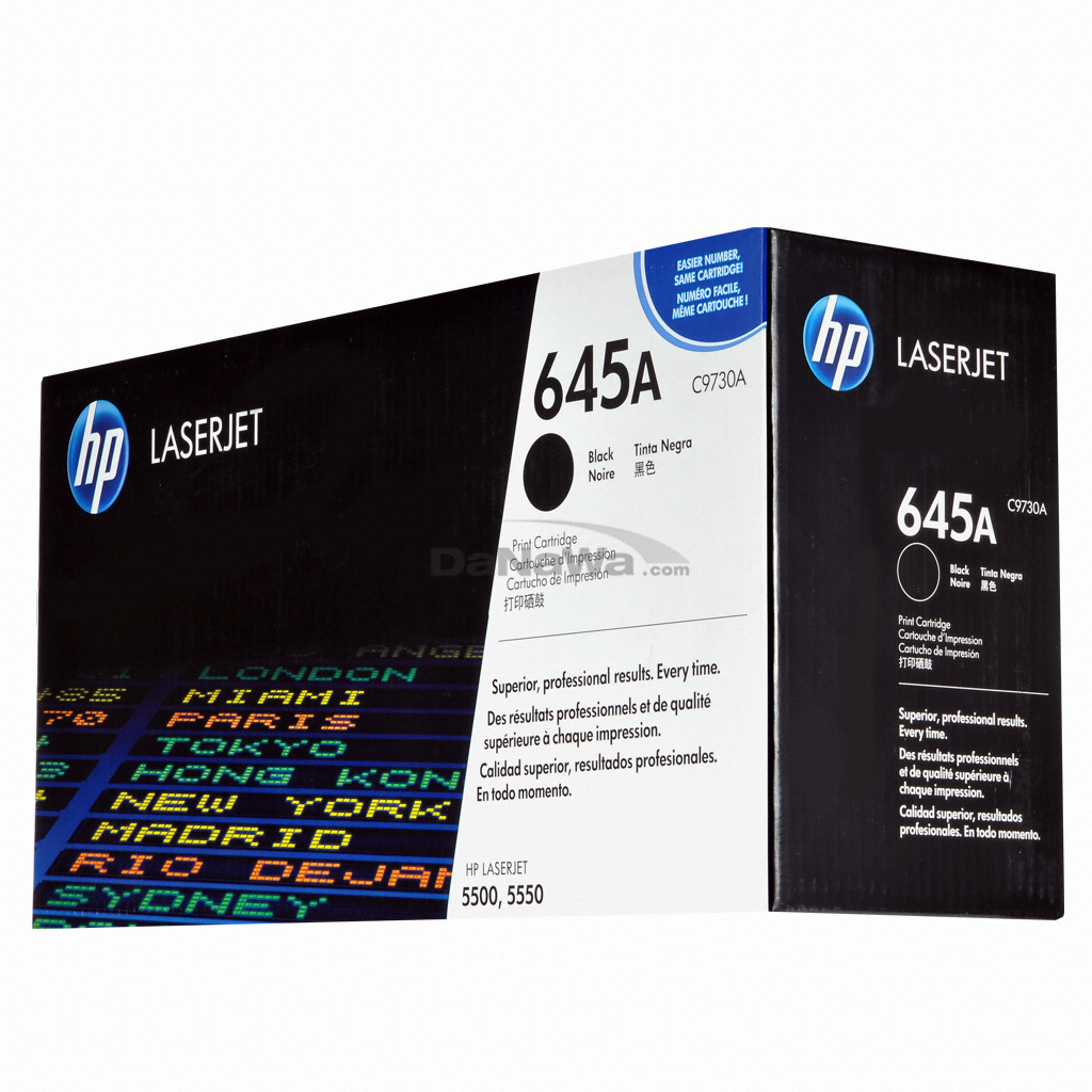 HP 정품 645A (C9730A) 검정