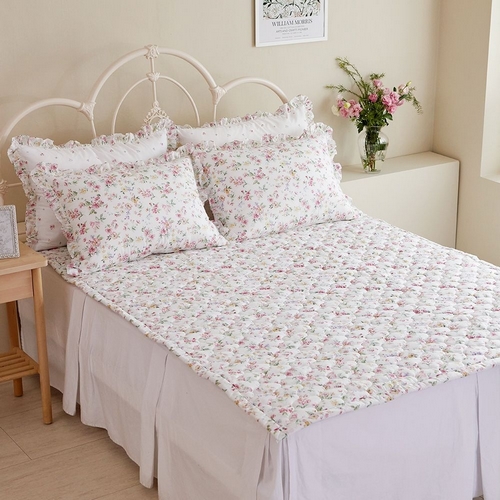 로라애슐리 다이아나 플라워 60수 아사면 논슬립 패드