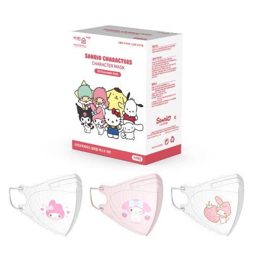 어린숨 엣지 산리오 아트심볼 마이멜로디 뉴 초소형 30매입 (90매)_이미지