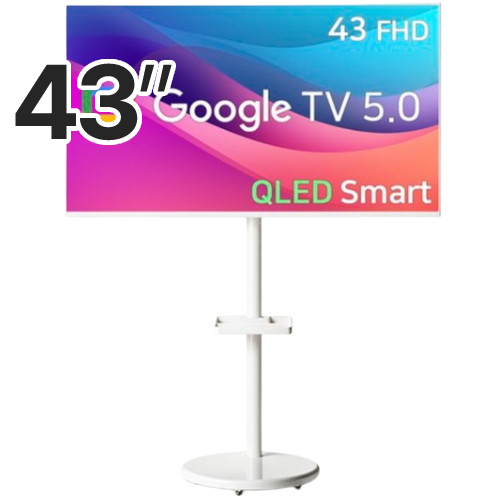 스카이뷰 43인치 FHD QLED 이동형 패키지
