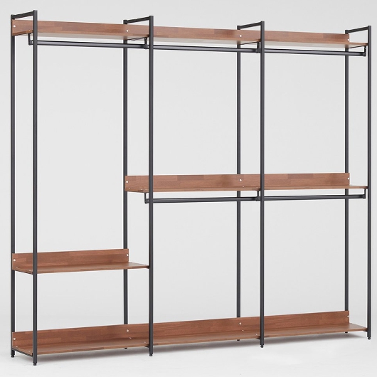 동서가구  몬티아 5단 행거 시스템 드레스룸 2400