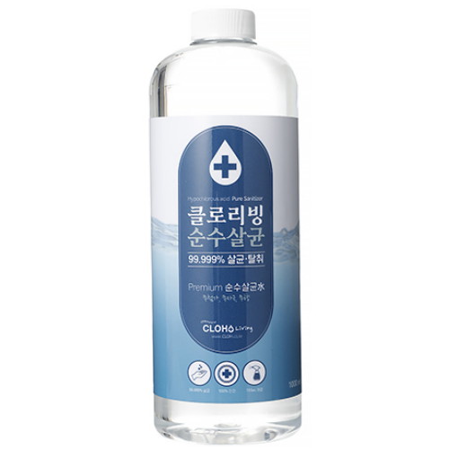 스페이스링크 클로리빙 순수 뿌리는 살균소독수 리필 1L