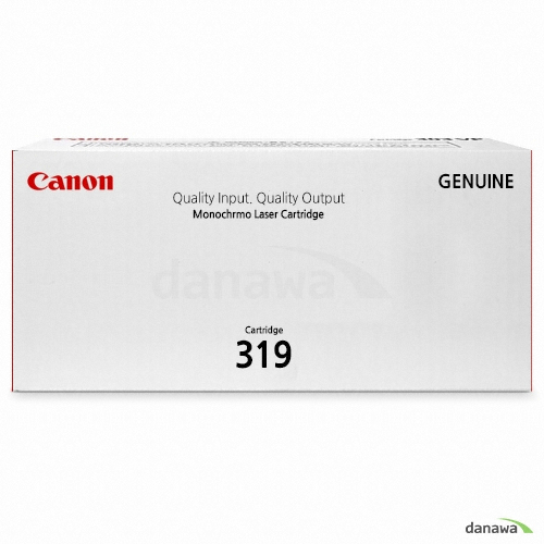 Canon 정품 CRG-319BK 검정