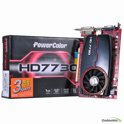 PowerColor 라데온 HD 7730 D3 1GB KPC_이미지