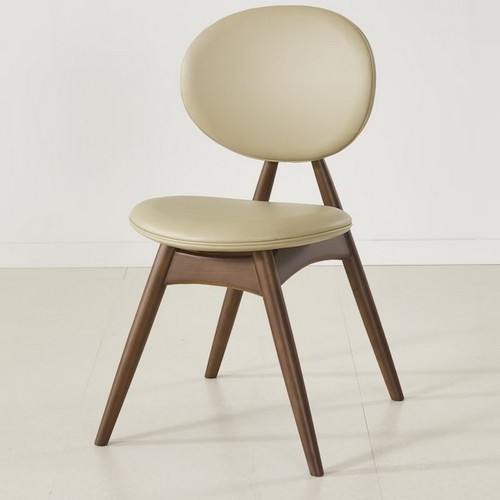 데코라인 에필로그 고무나무 원목 식탁 의자_이미지