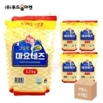 해표 고소한 골드 마요네스 3.2kg (스파우트팩) (4개)_이미지